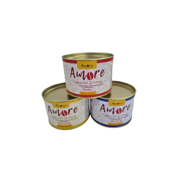 CAPPUCCINO GOURMET AMORE LATA 250 G
